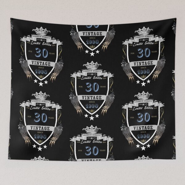 Item preview, Vintage 1990 30th Birthday - Light Blue designed and sold by ryanwfraser.