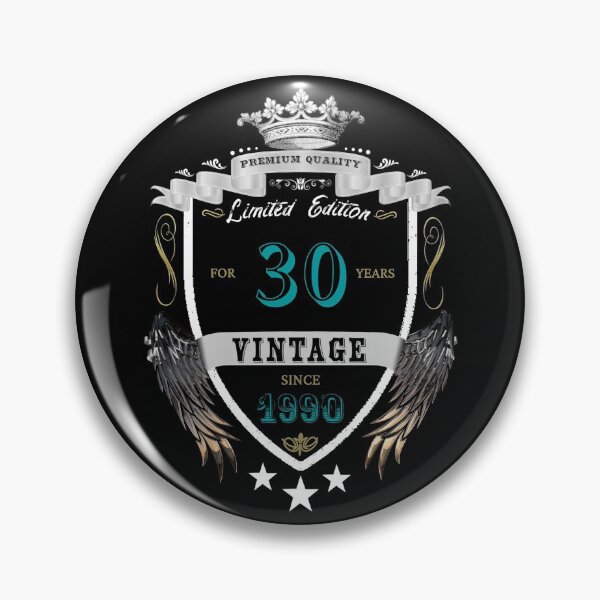 Item preview, Vintage 1990 30th Birthday - Teal designed and sold by ryanwfraser.