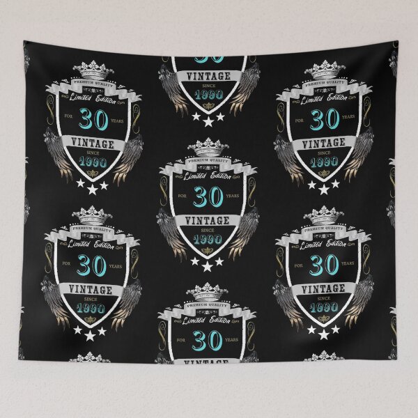 Item preview, Vintage 1990 30th Birthday - Turquoise designed and sold by ryanwfraser.