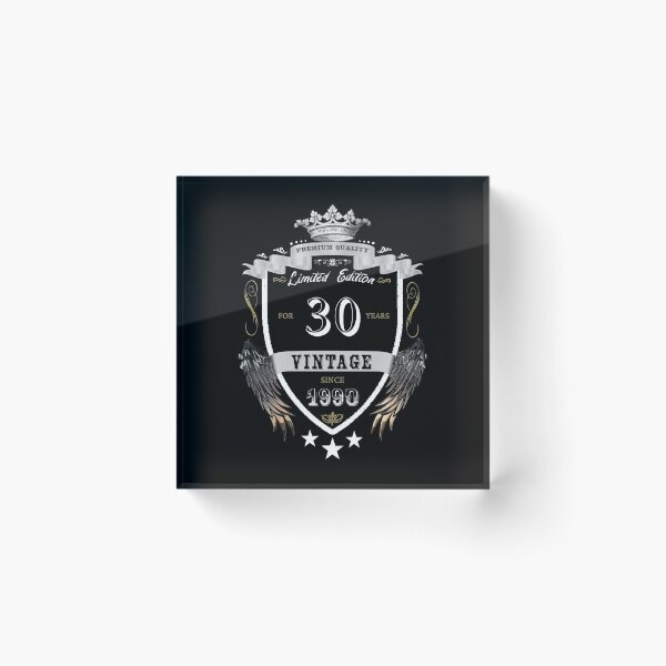 Item preview, Vintage 1990 30th Birthday - White designed and sold by ryanwfraser.