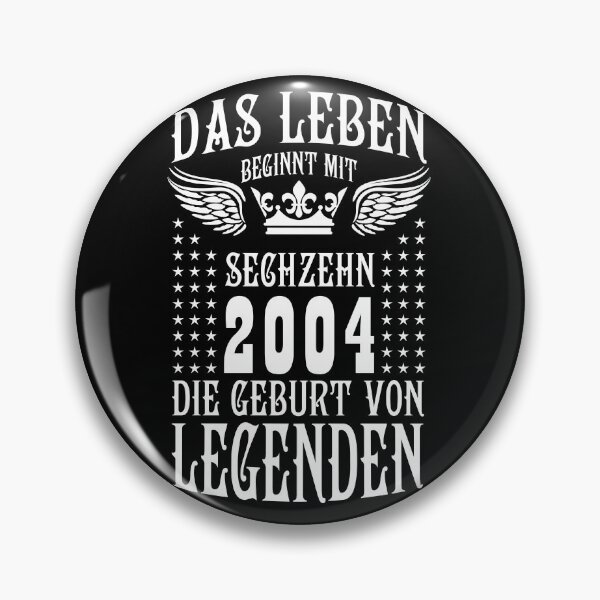 Item preview, Life begins at sixteen 16 2004 Birth of Legends 2020 designed and sold by Margarita-Art.