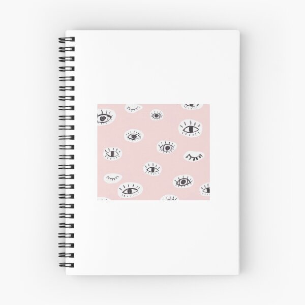 Item preview, Ojos malvados rosados designed and sold by Caroline Mascott.