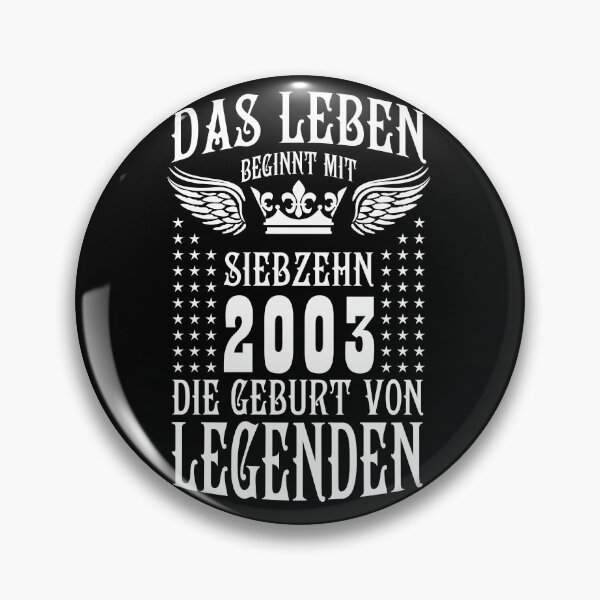 Item preview, Life begins at seventeen 17 2003 Birth of Legends 2020 designed and sold by Margarita-Art.