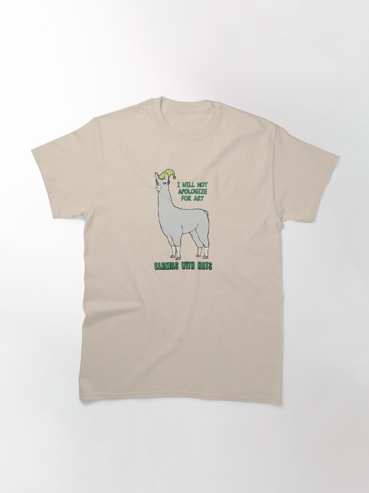 llamas with hats shirts