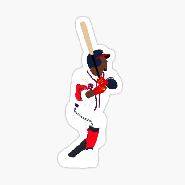 Atlanta Braves: Ozzie Albies 2021 World Series Celebration Poster - MLB Removable Adhesive Wall Decal Giant 36W x 48H