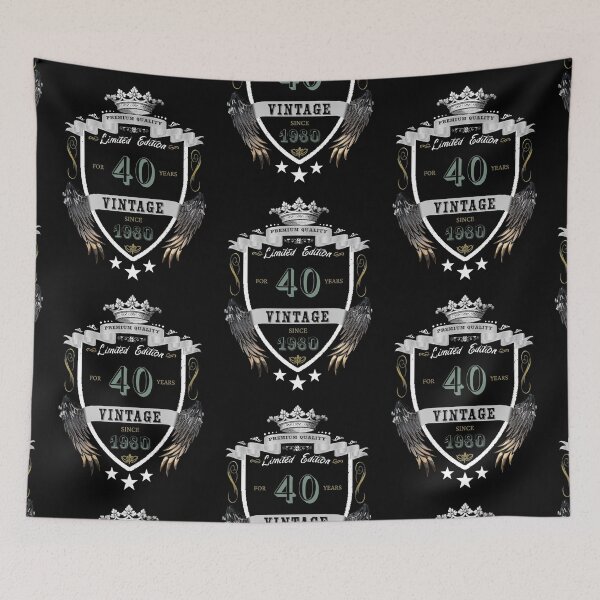 Item preview, Vintage 1980 40th Birthday - Olive designed and sold by ryanwfraser.