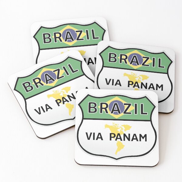 Item preview, Pan American Highway Sign - Brazil designed and sold by travelwitheric.