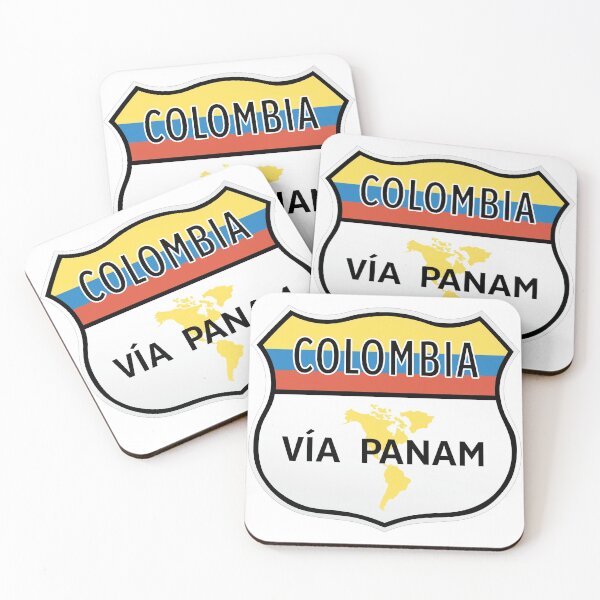 Item preview, Pan American Highway Sign - Colombia designed and sold by travelwitheric.