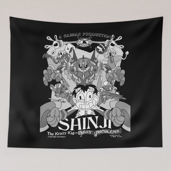 Item preview, Shinji Krazy Kid with Silly Problems old 30s Cartoon designed and sold by AlteregoShop.