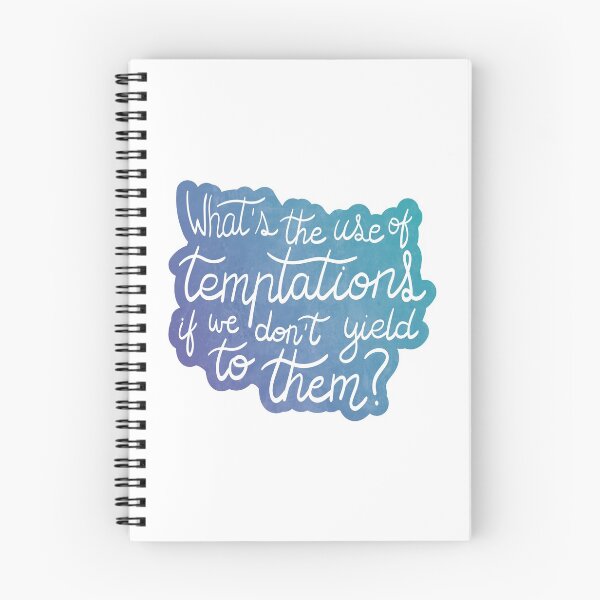 Item preview, What's the use of temptations if we don't yield to them? designed and sold by itsseameh.