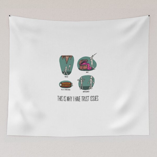 Item preview, Trust Issues designed and sold by Renegadefowl.