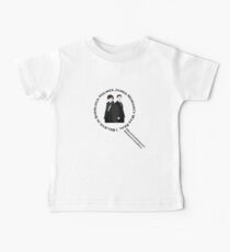 Sherlock & Moriarty Under the Microscope Baby Tee