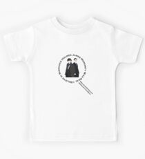 Sherlock & Moriarty Under the Microscope Kids Tee