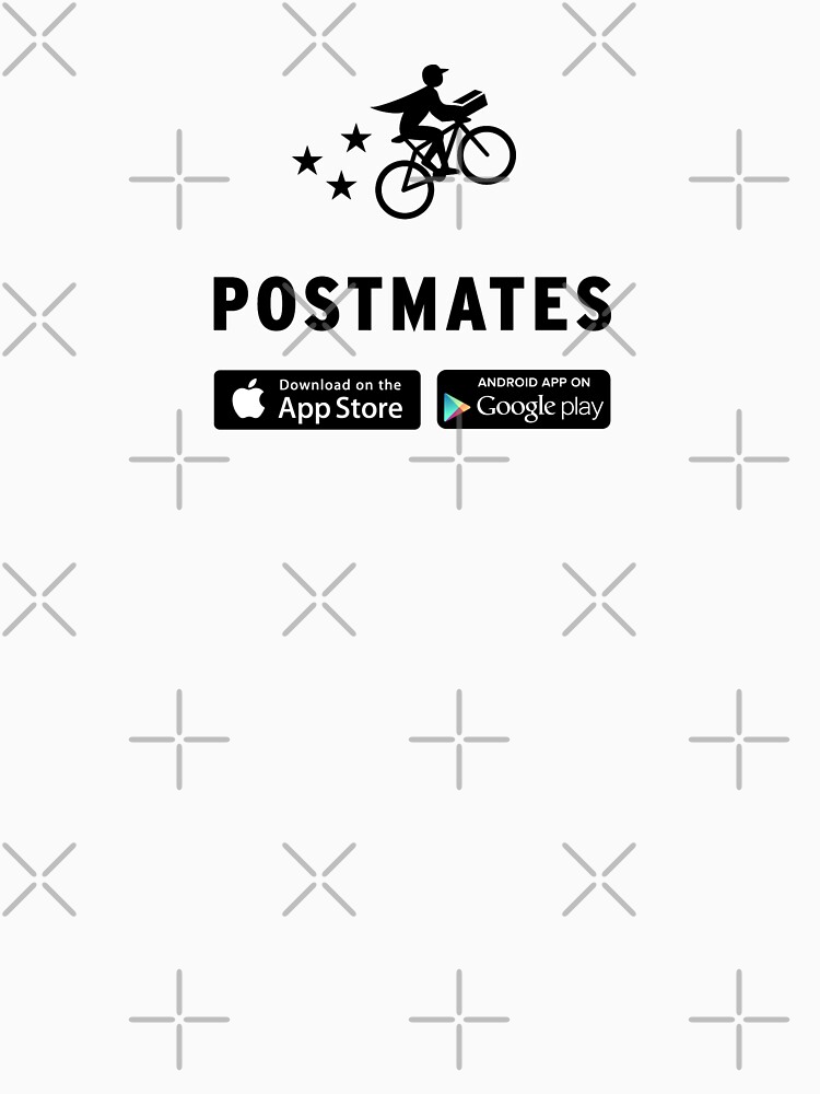 "Postmates Fleet Apparel App Design" Pullover Hoodie by PureCreations