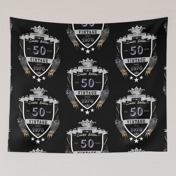Item preview, Vintage 1970 50th Birthday - Lavender designed and sold by ryanwfraser.