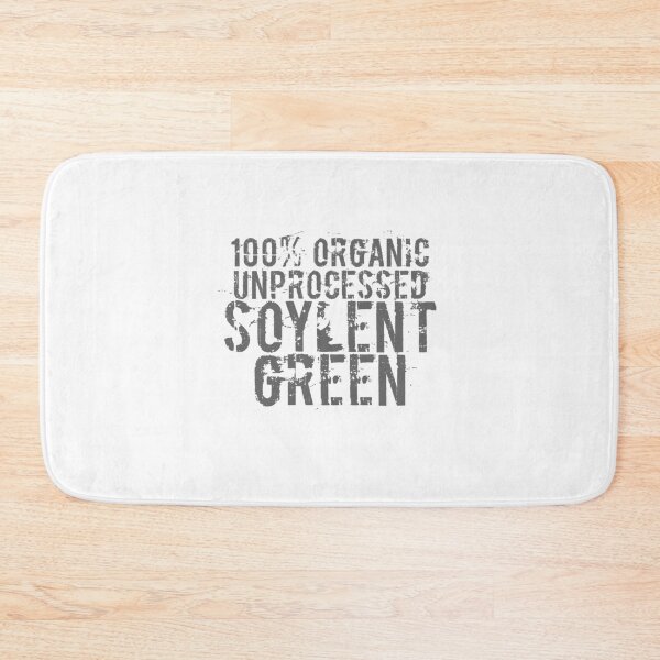 Item preview, Soylent Green 100% Organic Unprocessed (green) - Geek tshirt designed and sold by Stephen Chambers / The Pop Art Factory.