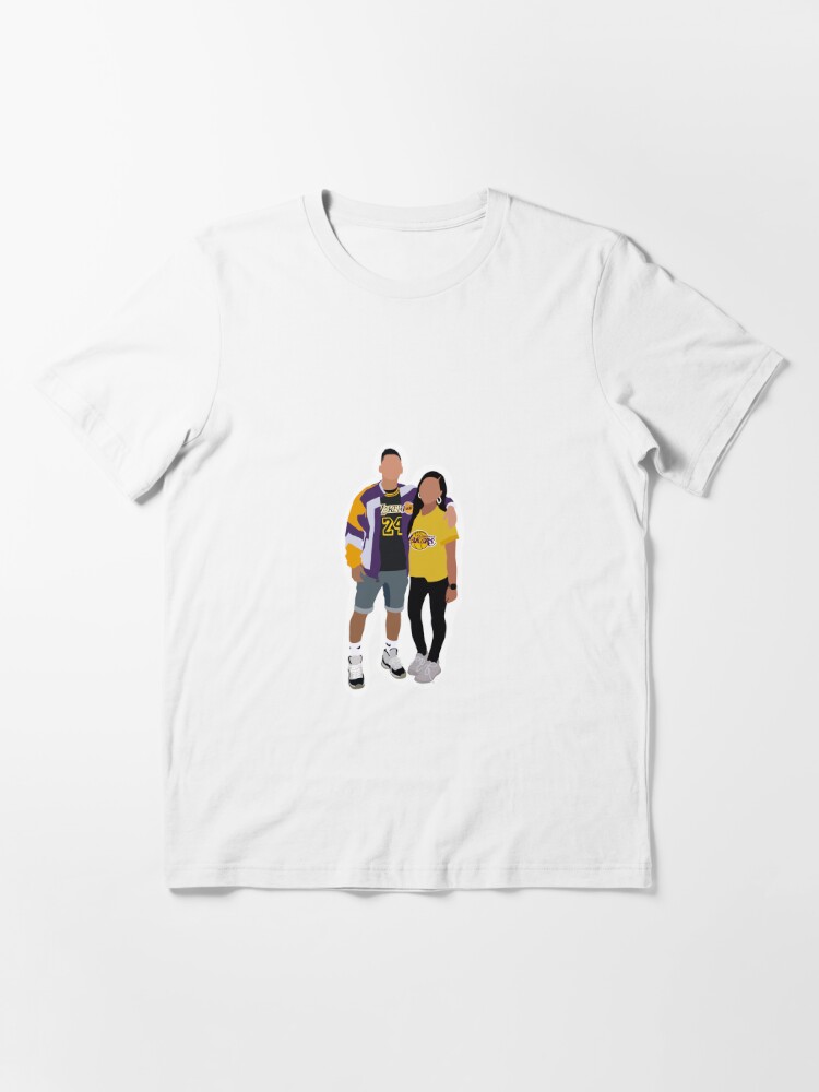 bibliotecario Economía simpático Camiseta «Lakers pareja» de kaaatantonio | Redbubble