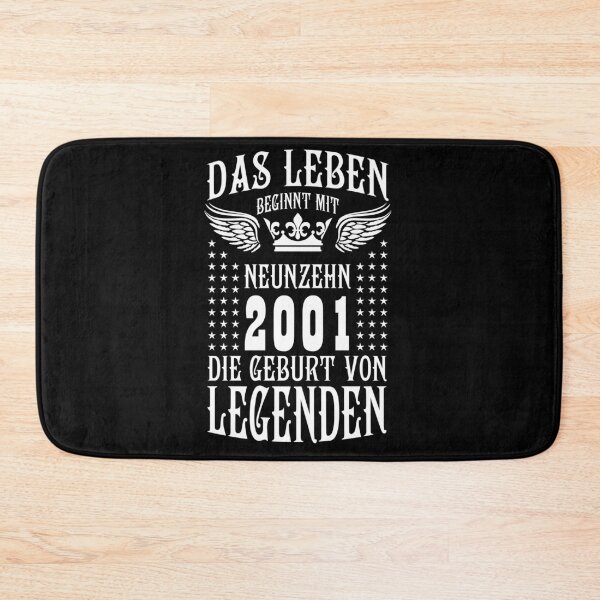 Item preview, Life begins at nineteen 19 2001 The birth of legends 2020 designed and sold by Margarita-Art.
