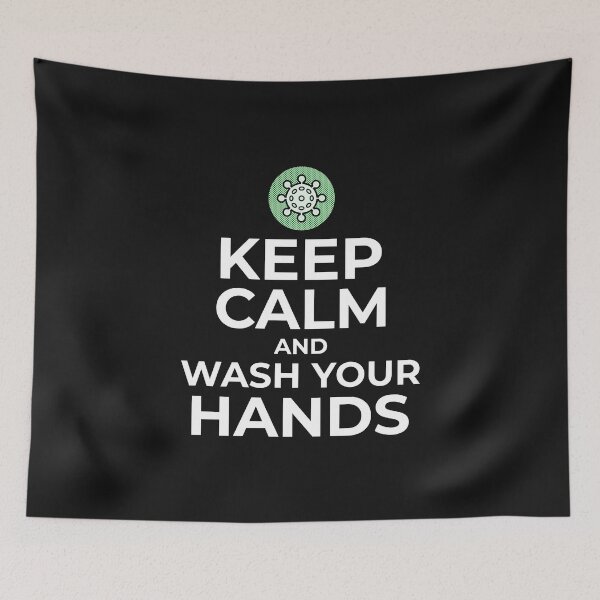 Item preview, Keep Calm and Wash Your Hands designed and sold by friendlyspoon.