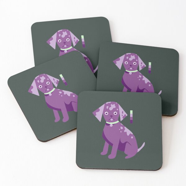 Item preview, Spotty Purple Dog designed and sold by night-inklings.