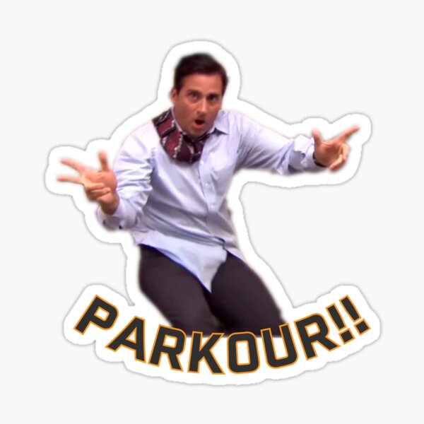 Item preview, parkour! the office designed and sold by mbsaccomori.