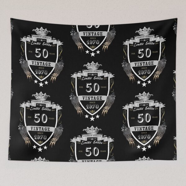 Item preview, Vintage 1970 50th Birthday - White designed and sold by ryanwfraser.