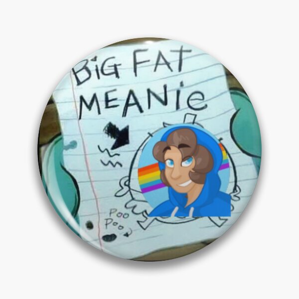 Item preview, Big fat Meanie HoodieBlue meme designed and sold by HoodieBlue.