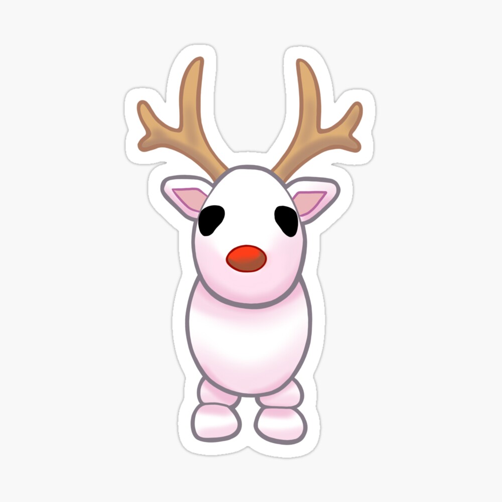 Legendary White Deer Socks By Pickledjo Redbubble - new reindeer pet in adopt me roblox adopt me