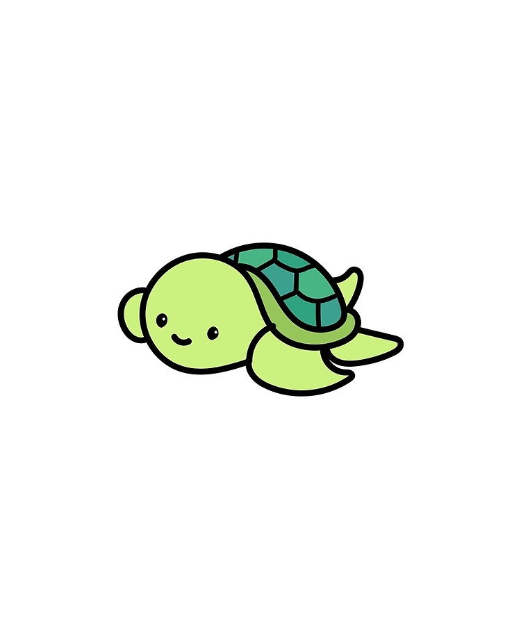 Cute Turtle Illustration\