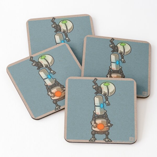 Item preview, Day 4 of March of Robots 2020: ‘THREE’ designed and sold by ArtOfRJHolmes.