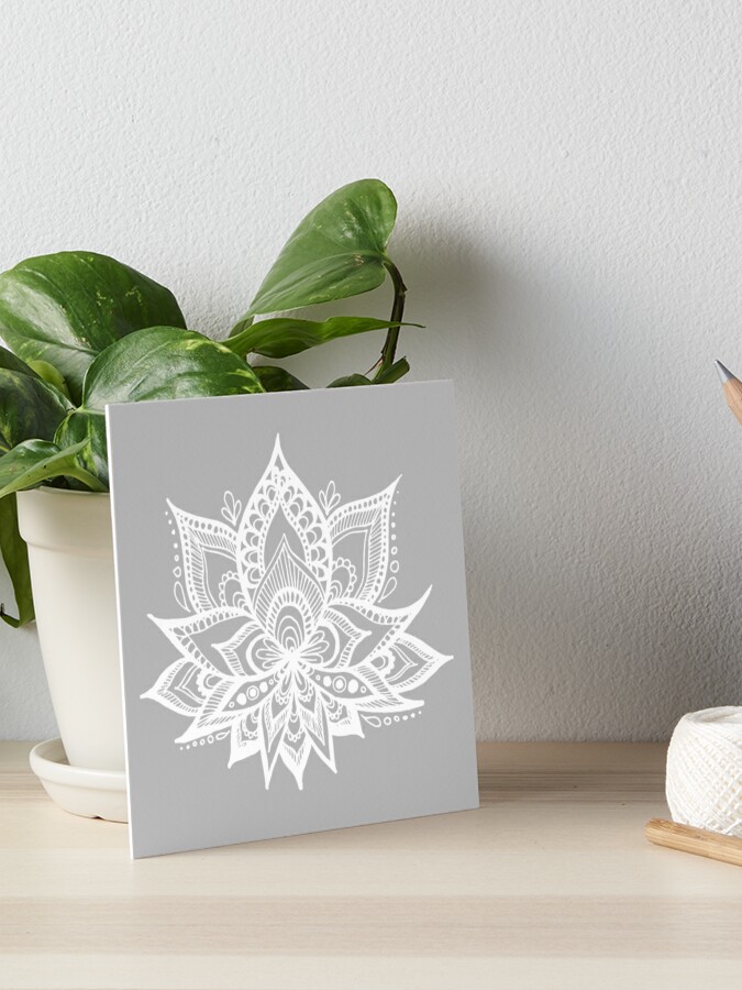 Floral Mandala posters zen