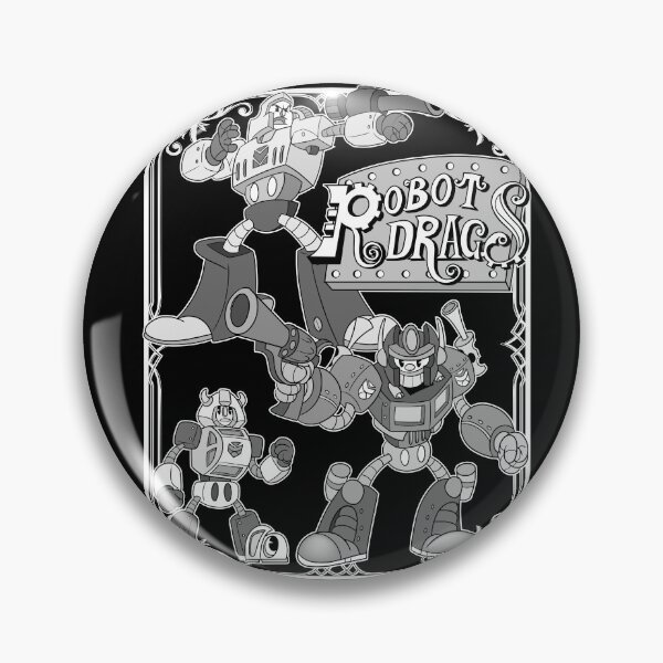 Item preview, Steampunk Robot Drags Retro anime retro 30s cartoon style designed and sold by AlteregoShop.
