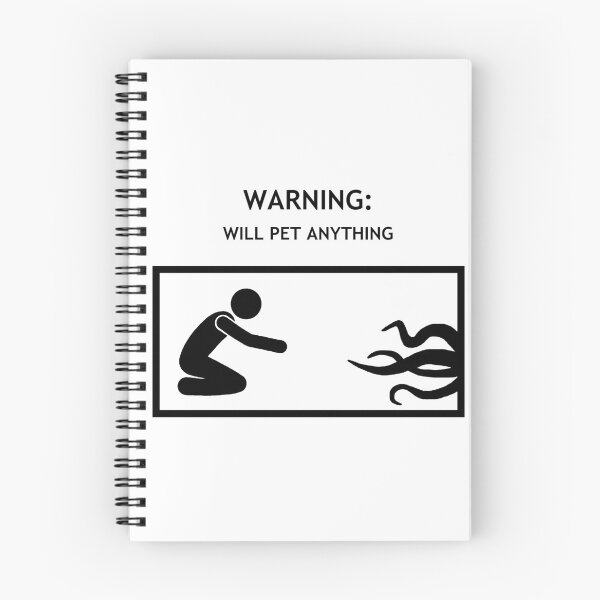 Item preview, Warning: Will Pet Anything designed and sold by MarlynnOfMany.