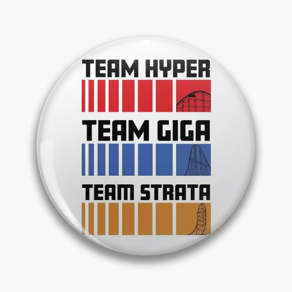Item preview, TEAM HYPER GIGA STRATA designed and sold by Emotional Rollercoasters.