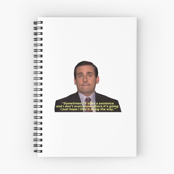 Item preview, Michael Scott "Find a sentence" Quote designed and sold by cobyc10916.