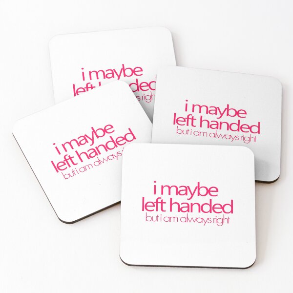 Item preview, i maybe left handed but i am always right - Pink designed and sold by agsduy.
