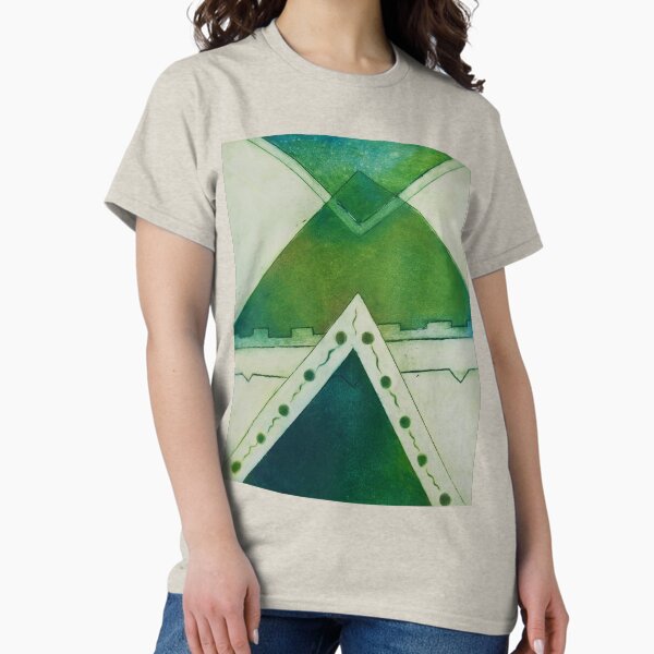 Item preview, Unbalanced Triangles Green Version designed and sold by LizDraws.