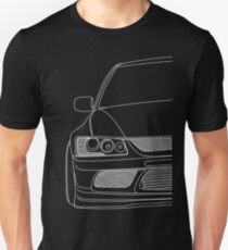 Evo outline - white Unisex T-Shirt