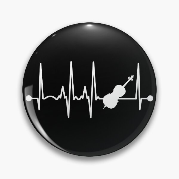 Item preview, Violin Heartbeat designed and sold by teesaurus.
