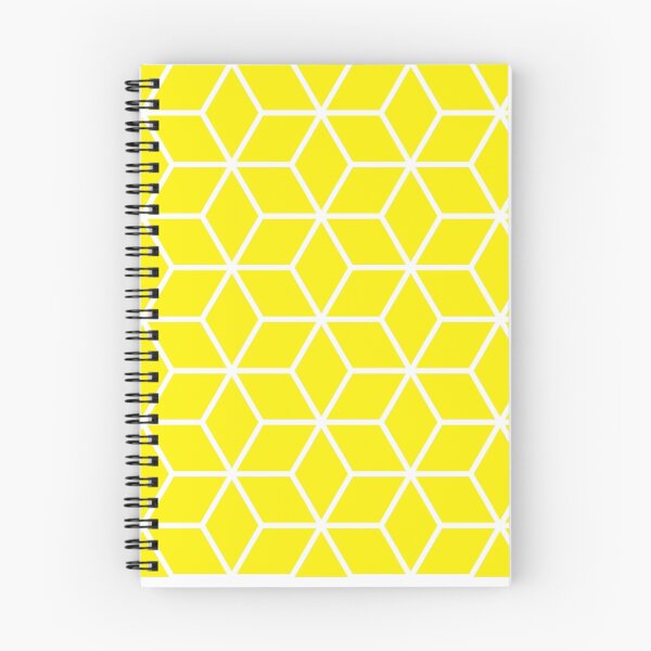 Item preview, Yellow Interlocked hexagon lattice designed and sold by ImageNugget.