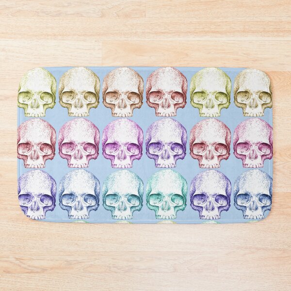 Item preview, Rainbow Skulls designed and sold by Flower Magic .