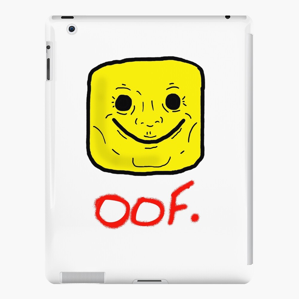 Oof Ipad Case Skin By Dripdealer Redbubble - roblox oof panda