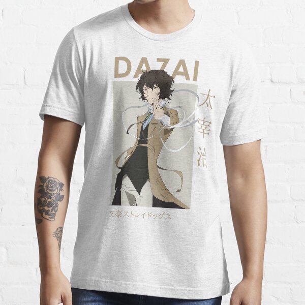 Osamu Dazai Bungou Stray Dogs Card Anime Essential T-Shirt