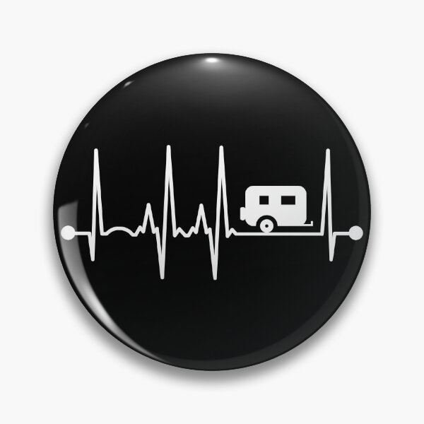 Item preview, Camper Heartbeat designed and sold by teesaurus.