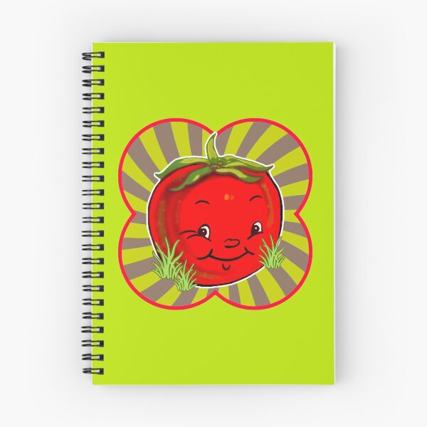 Aperçu de l'œuvre Mignon kawaii vintage inspiré tomate rouge créée et vendue par CirqueBizerk.