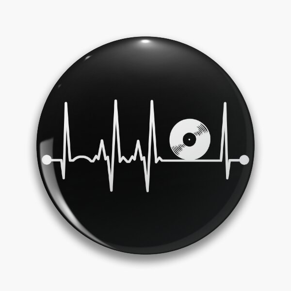 Item preview, Vinyl Heartbeat designed and sold by teesaurus.