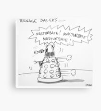 teenage daleks Metal Print