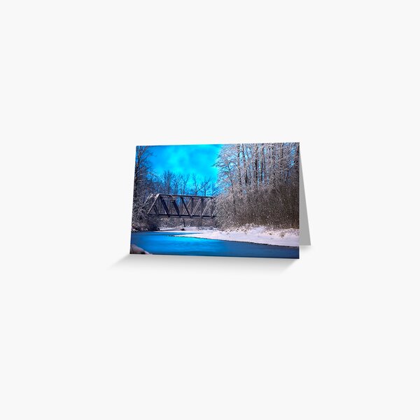 Item preview, Railroad Bridge over the Wallace River (color) designed and sold by Jim Stiles.