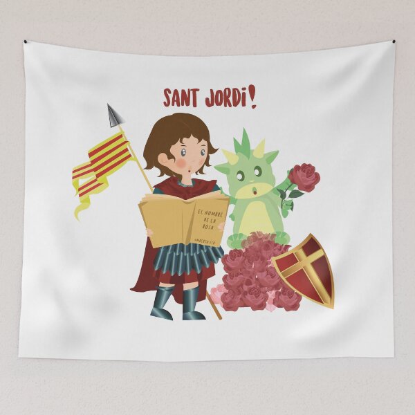 Artikelvorschau, Sant Jordi Catalunya entworfen und verkauft von AlMAO2O.