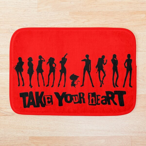 Phantom Thieves will Takes Your Heart Bath Mat
